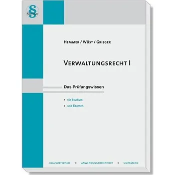 Verwaltungsrecht I - Hemmer, Karl-Edmund [DE] (2025, Brožovaná, Hemmer-Wuest)