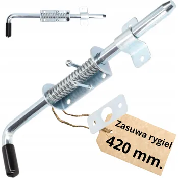 Pohon brány Závora pro bránu, dveře, branku, západka s pružinou 420/16 PRO