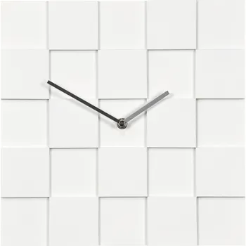 Hodiny Nástěnné hodiny ExitoDesign bílé 30 cm