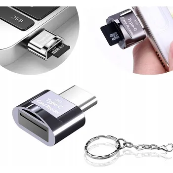 Čtečka paměťových karet Čtečka / Adaptér USB-C pro Micro SD karty