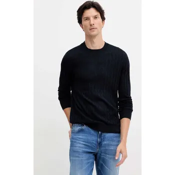 Dámský svetr Svetr s příměsí vlny Armani Exchange XM000878.AF11982.NOS námořnická modř 59X, vel. S