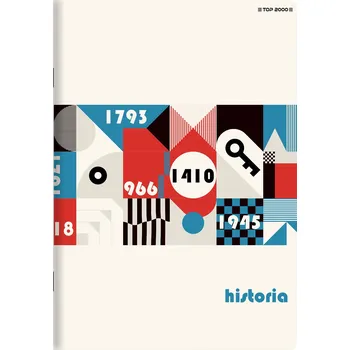 Sešit Sešit A5 linkovaný TOP-2000 60 listů