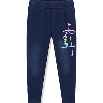 ZATEPLENÉ LEGÍNY PRO DÍVKY NOVINKA Barva: Modrá, Velikost: 146