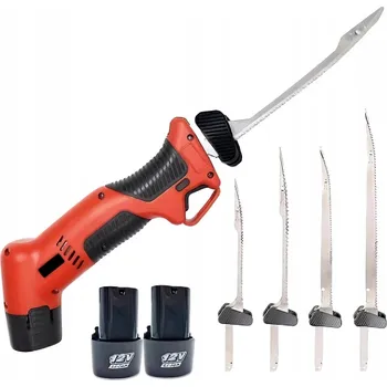 Elektrický nůž na filetování ryb C25020 7"/9"/12" červený