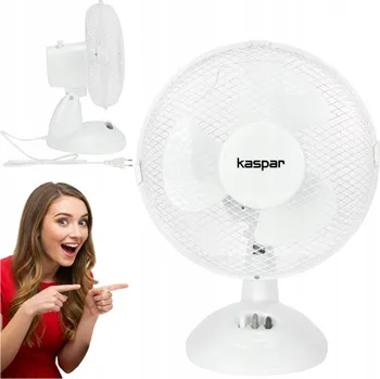 Domácí ventilátor Stolní ventilátor Kaspar KAS25001 bílý