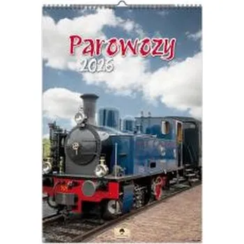 Kalendář Kalendarz 2026 ścienny parowozy