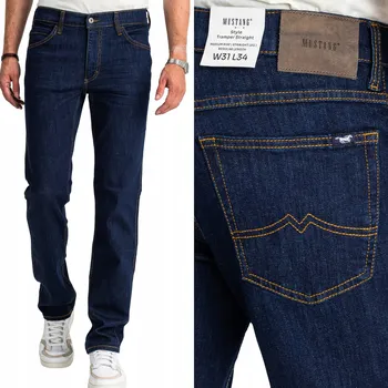 Pánské džíny Mustang TRAMPER STRAIGHT W36 L34 Pánské džíny rovného střihu