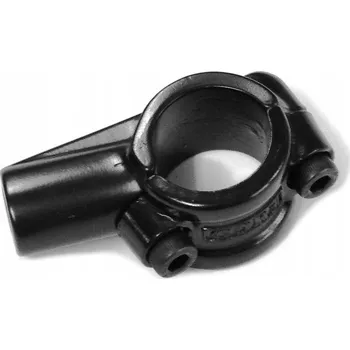 Zrcátko pro motocykl Držák zrcátka, černý, dvoudílný, univerzální (10 mm, pravý závit)