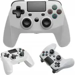 Bezdrátový gamepad Snakebyte SB912757 GAME:PAD 4S pro PS4, šedý