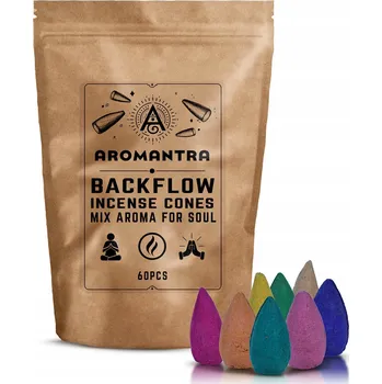 Vonná tyčinka Aromantra Kuželové Vonné Tyčinky MIX VŮNÍ 60 ks