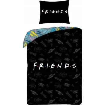 Povlečení Sada povlečení Halantex 140 x 200 cm černá