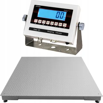 Průmyslová váha VÁHA PLATOVÁ S CEJCHOVÁNÍM PRO EUROPALETY 1,5x1,5 m 2t 2000 KG PSZOK BIGBAGY