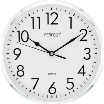Hodiny Nástěnné hodiny Perfect bílé 26 cm
