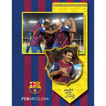 Sešit Sešit B5 s motivem FC Barcelona Astra, linkovaný, 100 listů