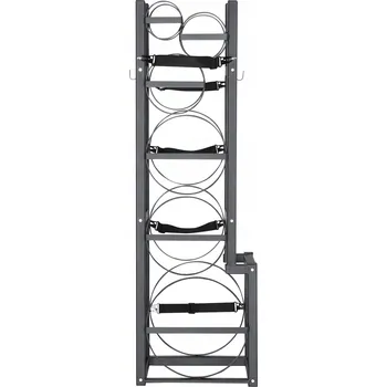 Knihovna Regál SucceBuy 33 x 126,5 x 39,5 cm, černý