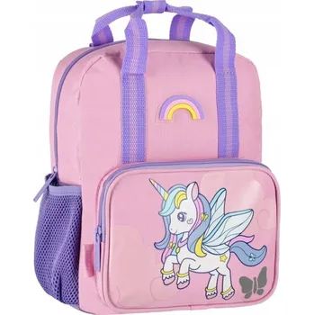 Městský batoh Batoh předškolní batoh Starpak pro dívky, fialový, růžový, vícebarevný