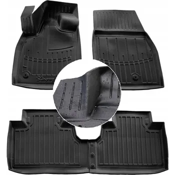 autokoberec Gumové autokoberce FORD Mustang Mach-E od 2020 - VANIČKY S OKRAJEM