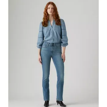 Dámské džíny Levi´s 725 Hight Rise Bootcut - dámské džíny rozšířené 18759-0235 Modrá 30/30