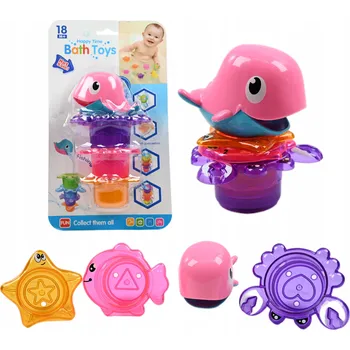 Hračka pro nejmenší HRAČKA DO VANY, PRO RADOST VE VODĚ PRO NEJMENŠÍ 0332A