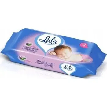 Dětský vlhčený ubrousek Vlhčené Ubrousky Lula s panthenolem 72 kusů