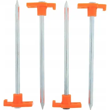 Stan Kolíky na stan, hřebíky do země pro tarp Highlander Outdoor 18 cm 4 ks