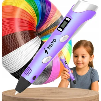 3D PROPISKA PEN XXL, SADA šablon + náplně 350 m, SKVĚLÝ DÁREK