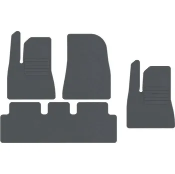 autokoberec Kobercové rohože Edecor velurové 4 ks