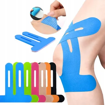 Obraz VYSOCE KVALITNÍ KINEZIOLOGICKÁ TEJP NA TĚLO KOLENO 6 KS