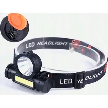 ČELOVKA AKUMULÁTOROVÁ LED ČELOVKA SVÍTILNA NA HLAVU