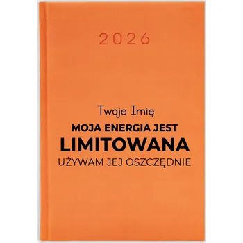 Kalendář Knižkový kalendář 2026 A5 oranžový