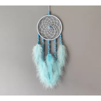 Lapač snů Lapač snů modrý č.1 - 10 x 35 cm