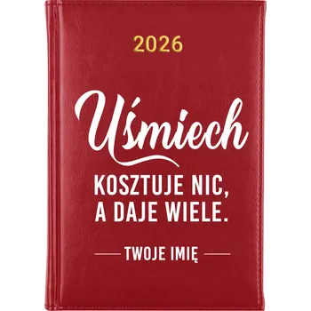 Kalendář Knižní kalendář 2026 A5 červený