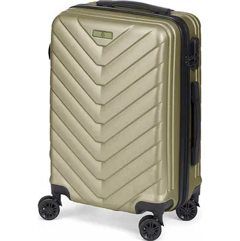 Falanzo Home Cestovní kufr na kolečkách Zelená (38 x 57 x 23 cm)