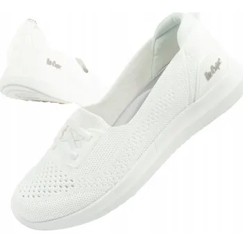 Dámské tenisky Dámské boty Lee Cooper 3201L sportovní nazouvací prodyšné pohodlné bílé 38