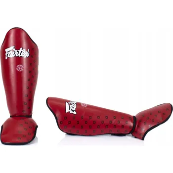 Chránič holeně pro bojový sport Chrániče holení a nártů Fairtex SP5-RD-S vel. S