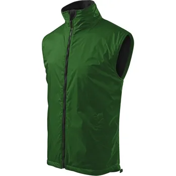 Body Warmer vesta pánská S lahvově zelená