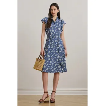 Dámská móda Šaty Lauren Ralph Lauren 200970726 modrá 55X, vel. 36