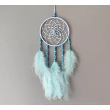 Lapač snů Lapač snů modrý č.2 - 10 x 35 cm