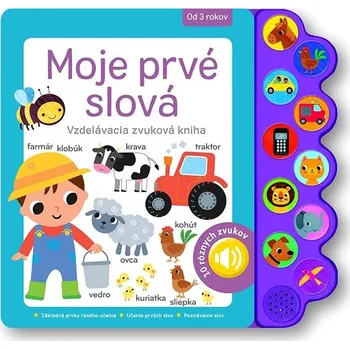 Hračka pro nejmenší Moje prvné slová: Vzdelávacia zvuková kniha Kniha