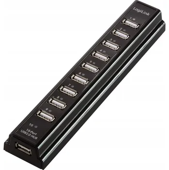 USB hub Logilink UA0096 10portový USB Hub
