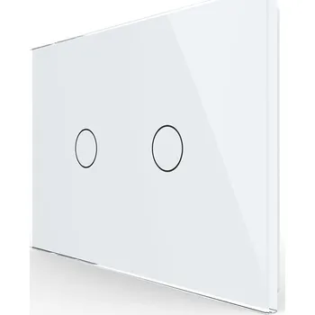 vypínač Dotykový vypínač skleněný LED Tvrzené Sklo Moderní panel