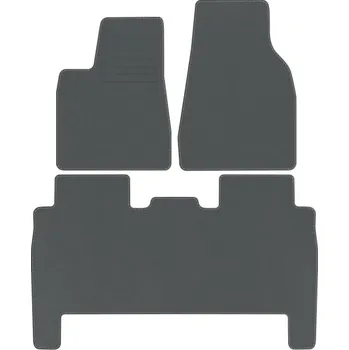 autokoberec Koberce Edecor velurové 3 ks