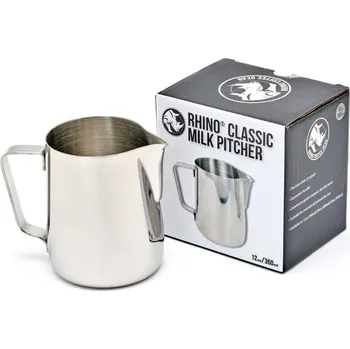 Konvička na mléko Rhino Coffee Gear Konvička na mléko 360 ml - nerez