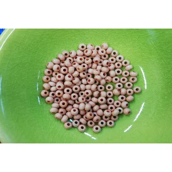 Dětské navlékací korálky Korálky PRECIOSA rokajl vel.7/0 - růžová matná - 10g