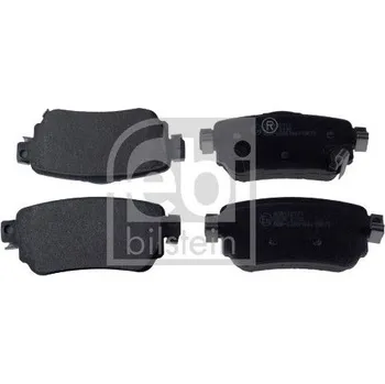 Brzdová destička Sada brzdových destiček, kotoučová brzda FEBI BILSTEIN 116268