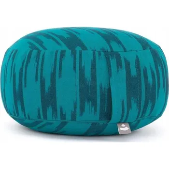 Polštář Polštář na Meditaci Ethno Ikat Modrý 32x17 cm