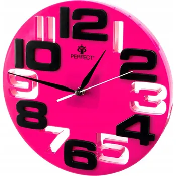 Hodiny Nástěnné hodiny Perfect růžové 25 cm