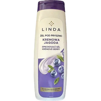 Koupelová kosmetika Linda Krémový sprchový gel - bobule (400 ml)