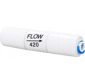 vodní filtr Omezovač průtoku vody 420 (75 GPD) 1/4" QC pro systémy reverzní osmózy RO