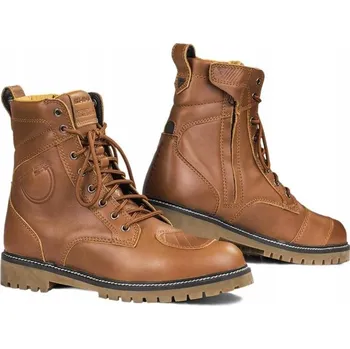 Moto obuv Shima moto boty Thomson Lady hnědé, velikost 36